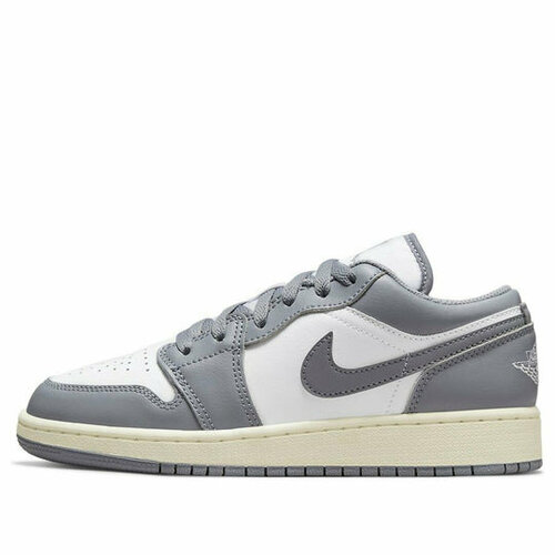 фото Кроссовки jordan 1 low, полнота d, размер us5/eur37,5, серый