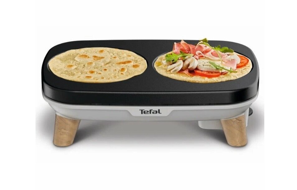 Блинница Tefal PY900D12 Crepier Gourmet, черный/серый