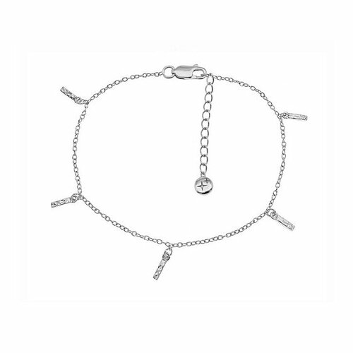 Браслет на ногу, длина 26 см, 1 шт.