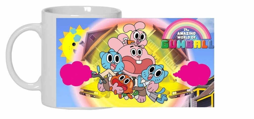 Кружка Удивительный мир Гамбола, The Amazing World of Gumball №14