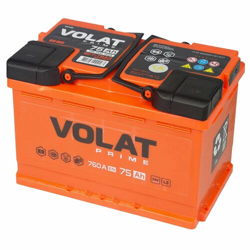 Аккумулятор VOLAT Prime 75 Ah о. п.