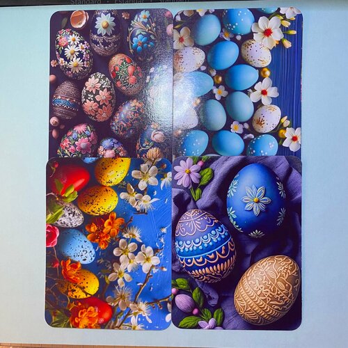 Набор магнитов на холодильник Яйца 400₽