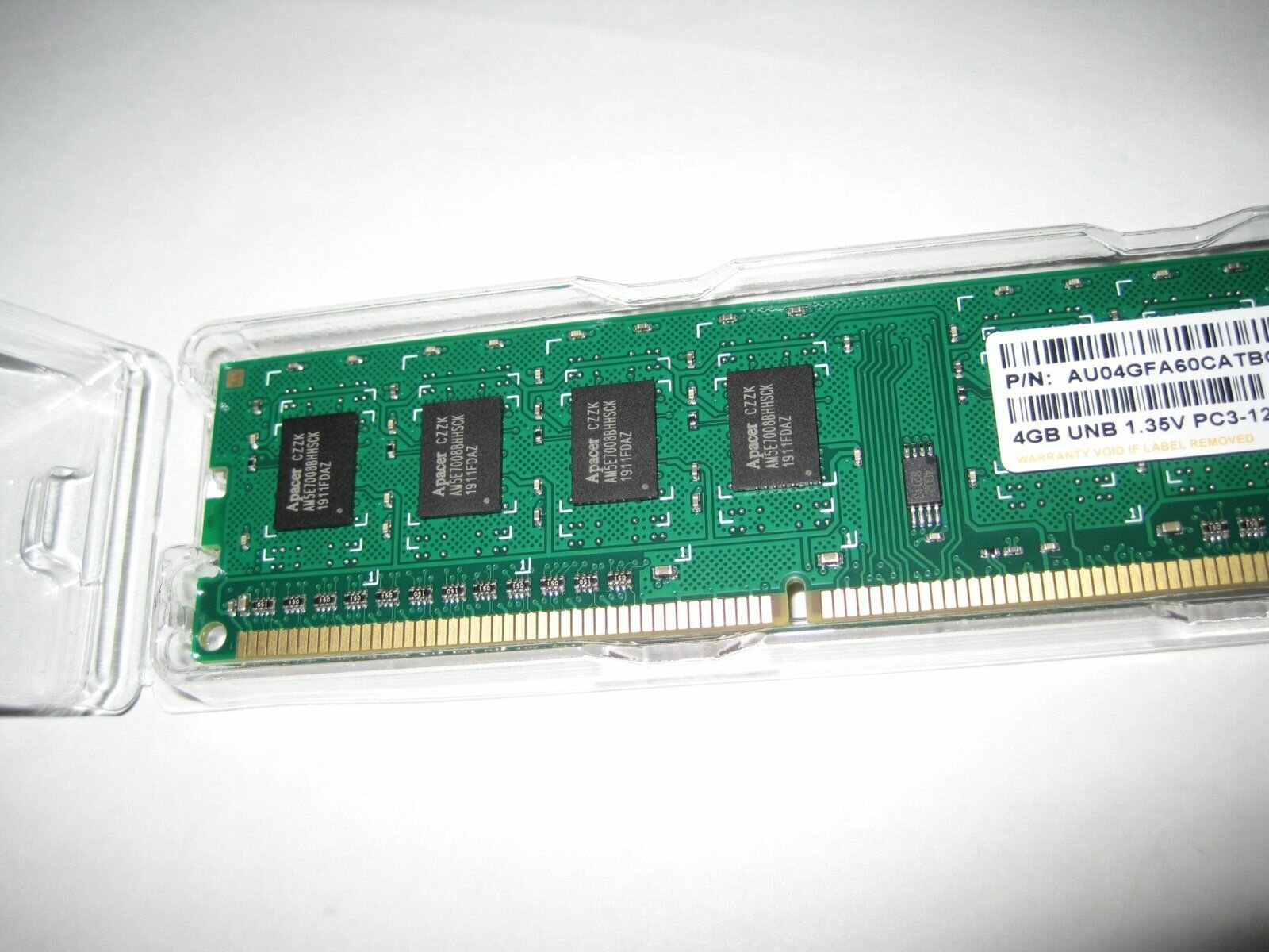 Модуль памяти DDR3 4GB Apacer PC3L-12800 1600MHz CL11 1.35V 512x8 RTL - фото №11