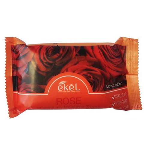 Мыло косметическое Ekel с экстрактом розы 150 гр 505₽