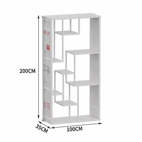 Стеллаж серии Industrial Furniture Цвет белый 100 см 78000₽