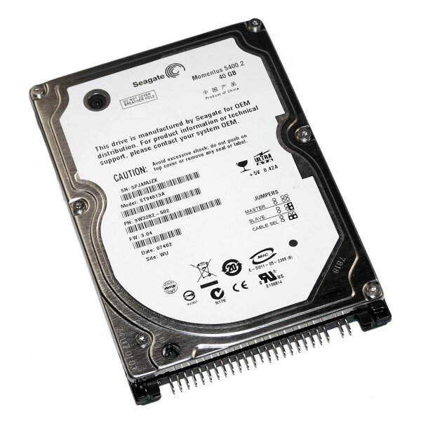 Жесткий диск Seagate ST94813A 40Gb 5400 IDE 2,5" HDD