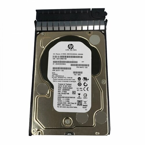 Жесткий диск HP WD4000FYYX-70RS1B0 4Tb SATAIII 35 HDD 29690₽
