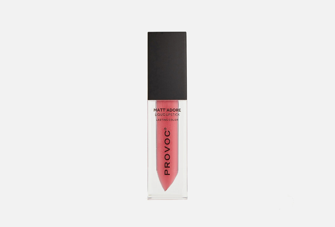 Матовая жидкая помада Provoc, Matt'adore Liquid Lipstick 4.5мл