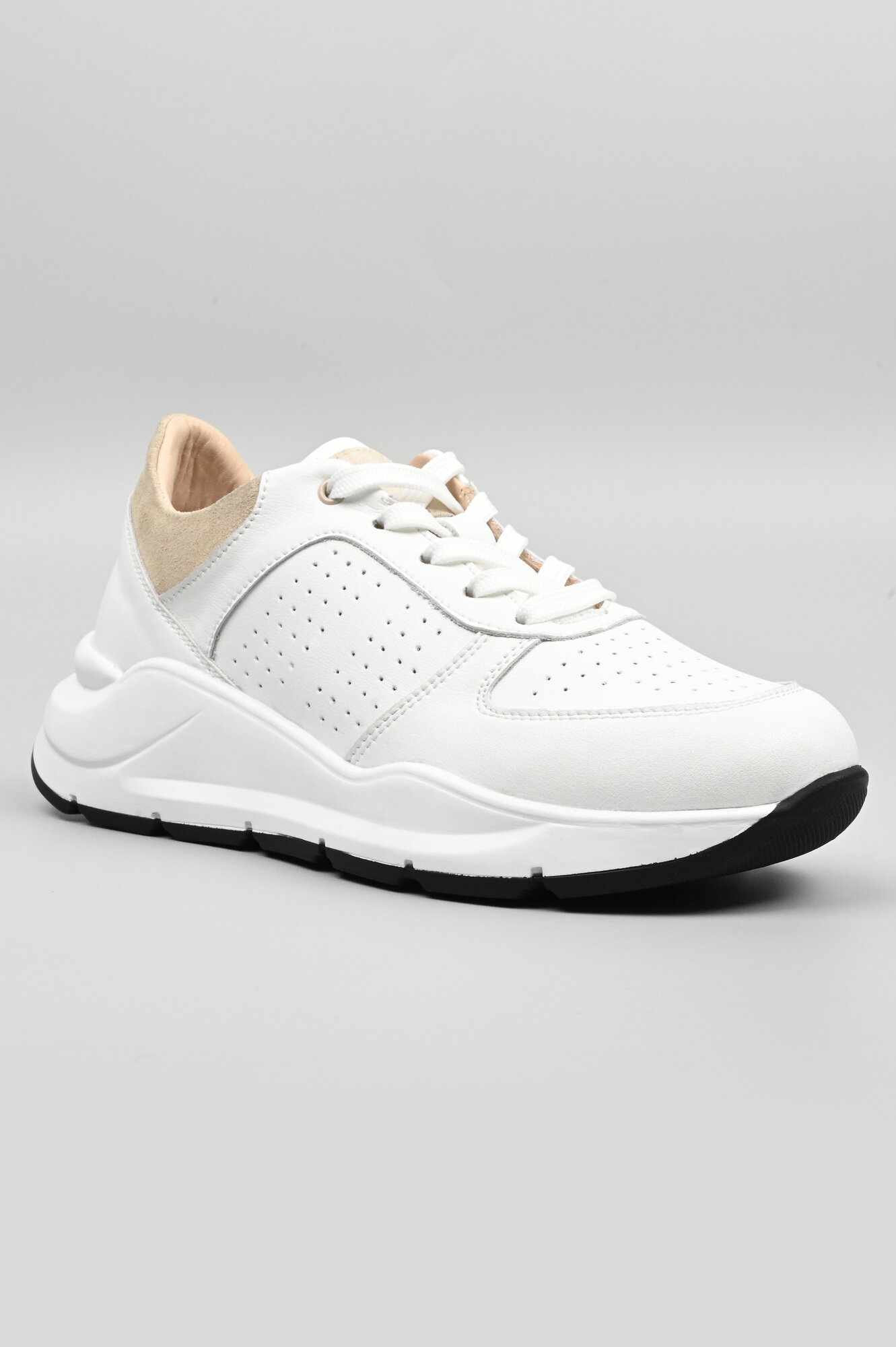 фото Кроссовки COMECITY, размер 40, белые, натуральная кожа