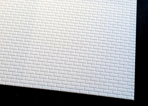Объемная текстура кирпичной стены, ABS-пластик (длина 430 мм, ширина 300 мм)