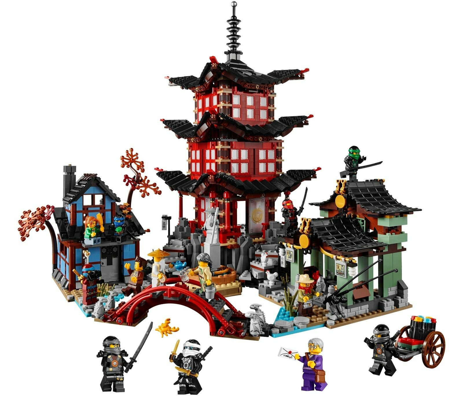 Конструктор LEGO NinjaGo Храм Аэроджитцу (LEGO 70751)