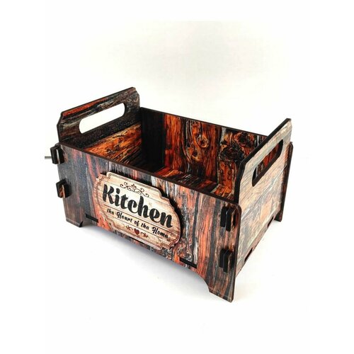 Ящик самосборный с биркой