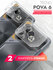 Защитное стекло для Tecno Pova 6 (Техно Пова 6) на Камеру 2 штуки...
