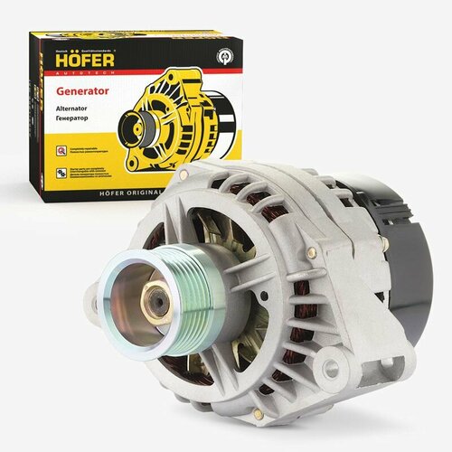 HF633623 HOFFER Генератор ВАЗ 2170, 2190, 1118 (Люкс) (14В, 115А, 9402.3701-14)