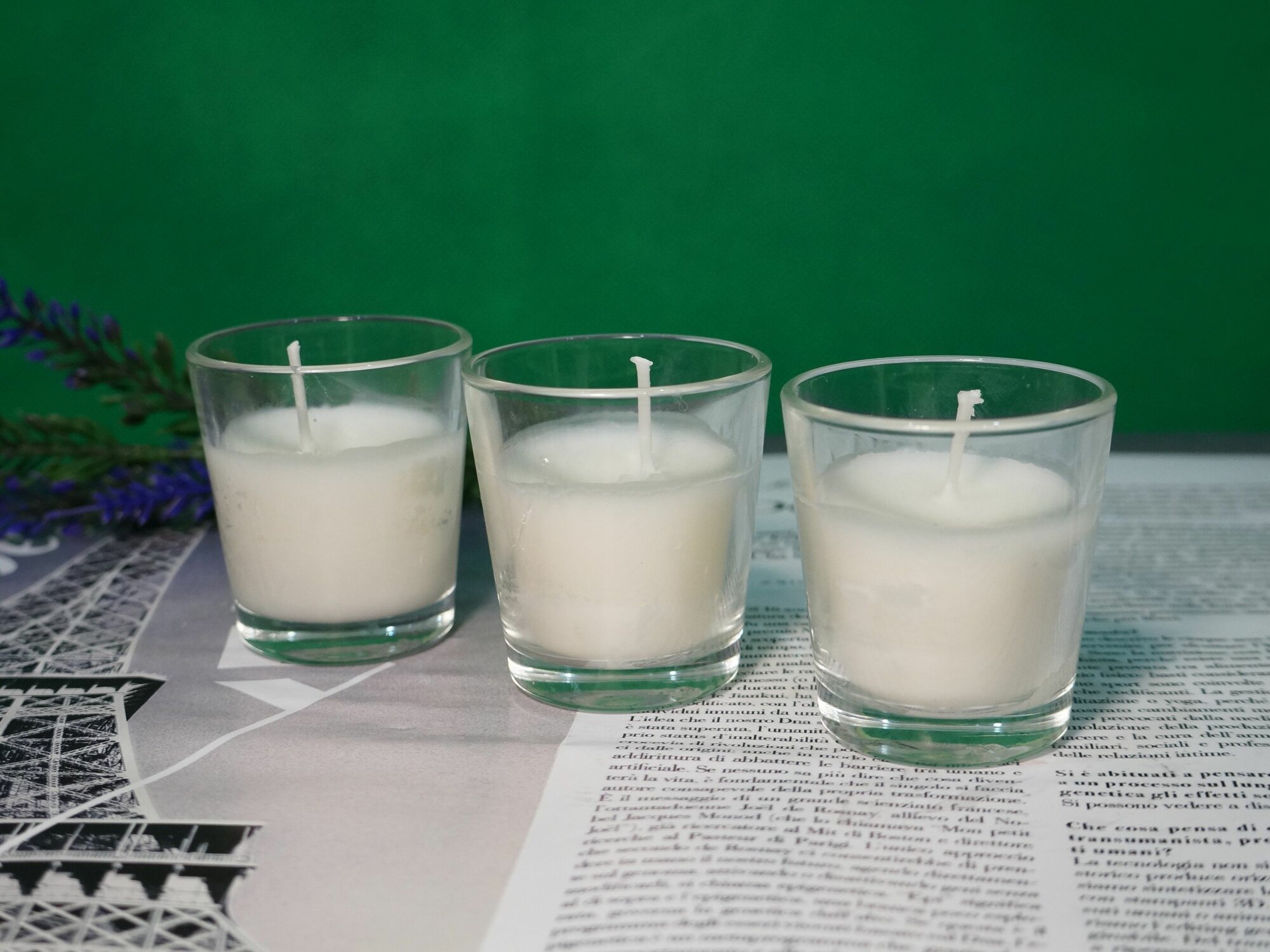 фото Набор ароматических свечей