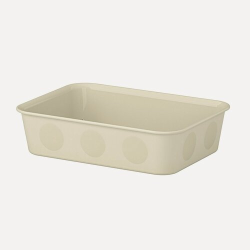 Изображение товара NOJIG Органайзер IKEA, пластик бежевый 15x20x5 см (60468108)