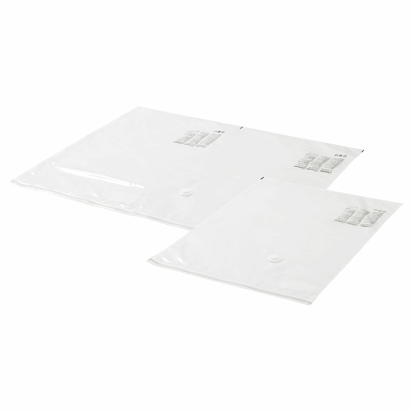 SPANTAD Вакуумный пакет IKEA, 2 шт, светло-серый (90427569)