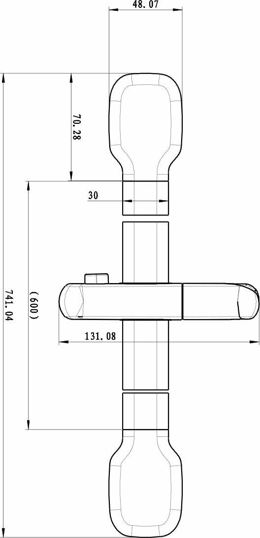 Штанга для душа Lemark LM8078C, хром