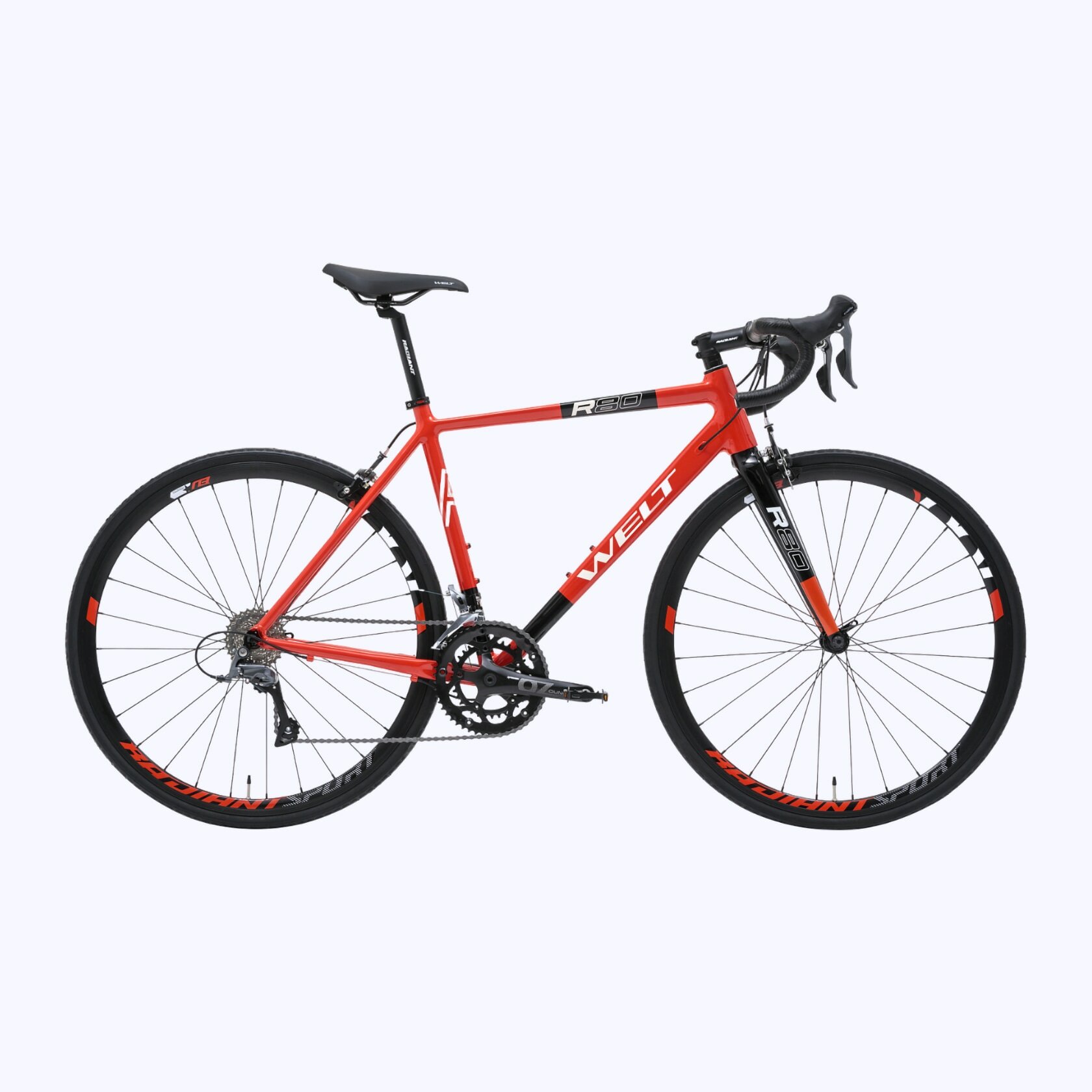 Шоссейный велосипед Welt R80 S24 - 60 см - рост 175-185 см - Красный