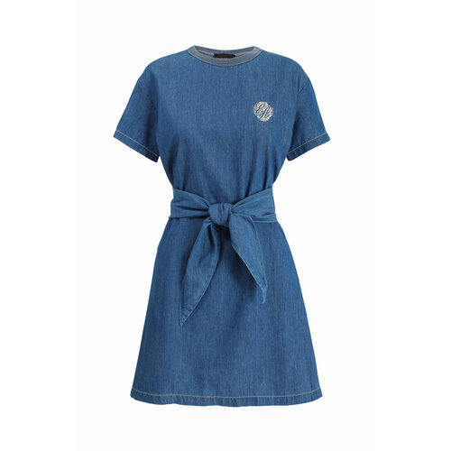 Платье EMPORIO ARMANI, размер 38, синий