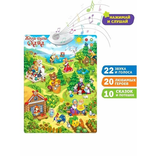 Говорящий плакат Жила-была сказка KD261 1550₽