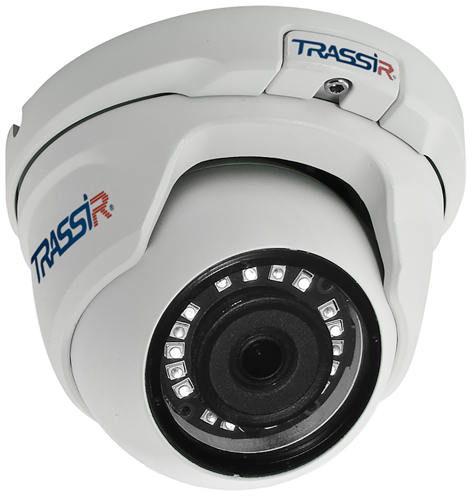 IP-камера TRASSIR TR-D2S5-noPoE v2 (3.6 мм) white