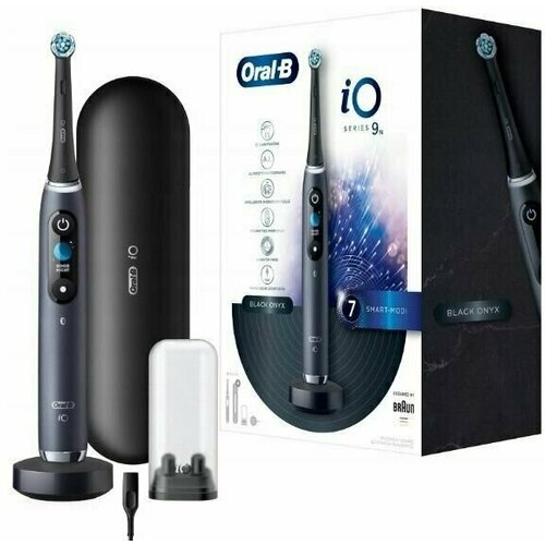 Электрическая зубная щетка Oral B iO Series 9N Black Onyx черный 2490000₽