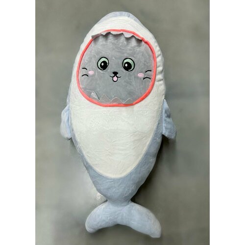 Кот акула мягкая игрушка 100см 2375₽