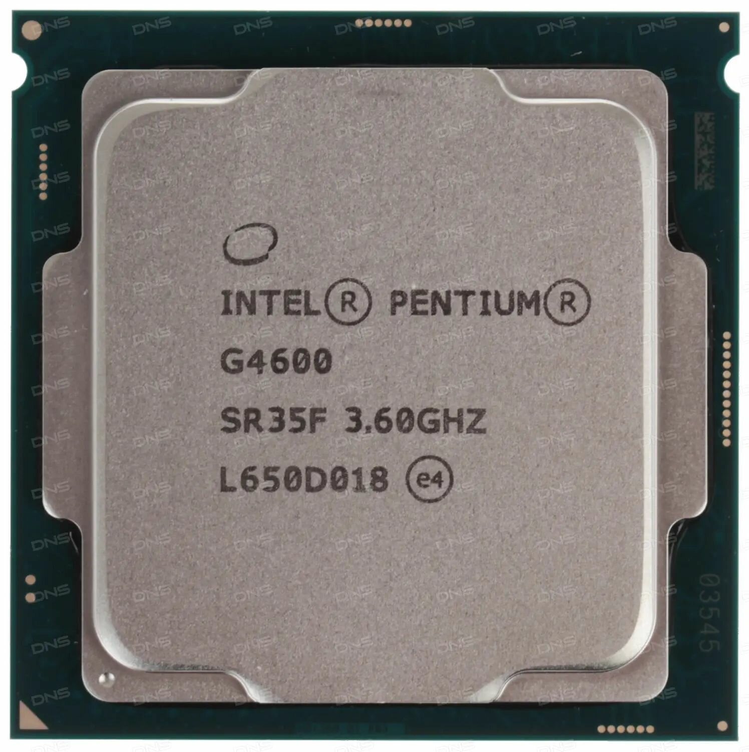 Процессор Intel Pentium G4600 ( 3,60Ghz, 1151, 3Mb, 2C/4T, GPU )