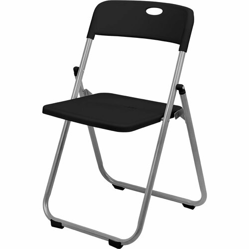 Стул складной со спинкой для кухни дома дачи Raybe RB-123 черный 2400₽