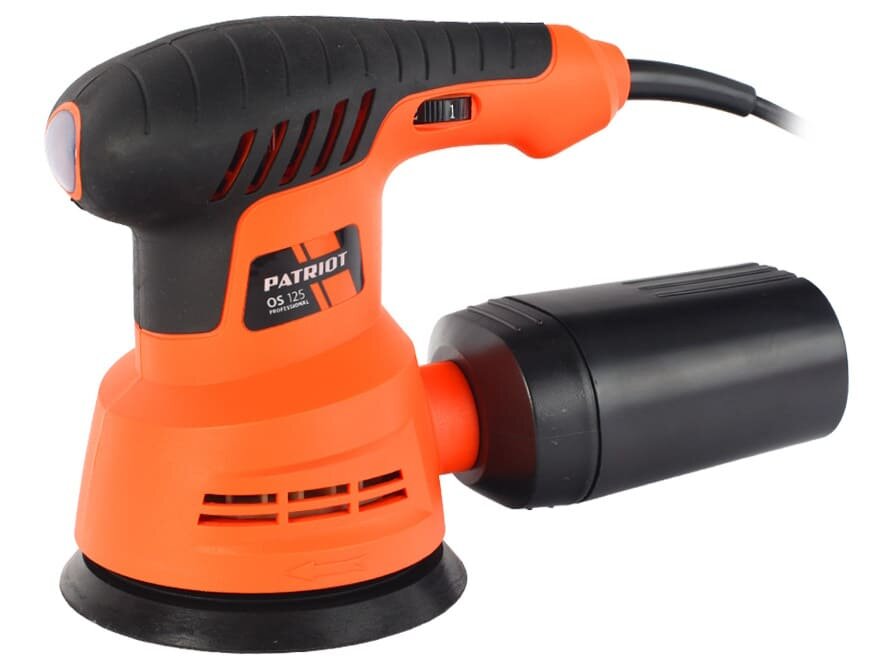 Эксцентриковая шлифмашина Patriot OS 125 (270 Вт, 125 мм)