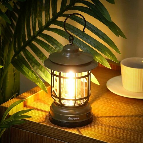 Ермак Светильник для кемпинга COB 2 режима 3хАА 509₽