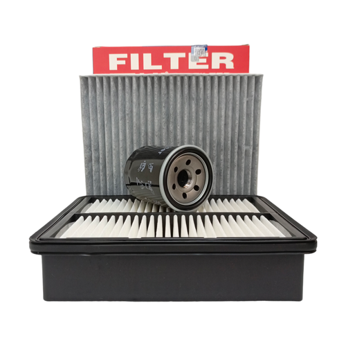 Фильтр воздушный + салонный + масляный комплект для Джак С3 1.6 (Jac S3) Manbo