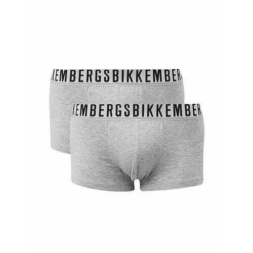 фото Трусы bikkembergs essential, размер 2xl, grey melange