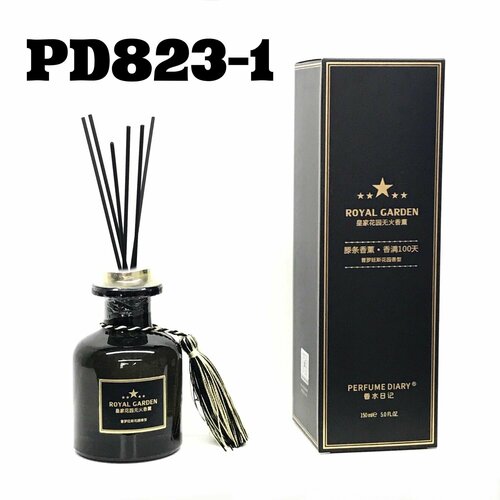 Ароматический диффузор PERFUME DIARY PD823-1 ROYAL GARDEN с палочками 150 мл 1 шт 1639₽