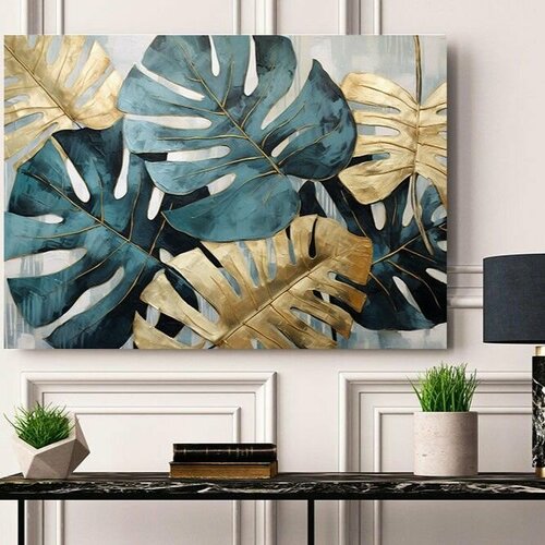 Интерьерная картина на холсте, украшения комнаты Абстракция, декор для дома 