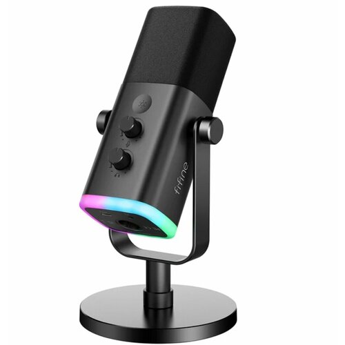 Микрофон Fifine AM8 XLRUSB Черный 839000₽