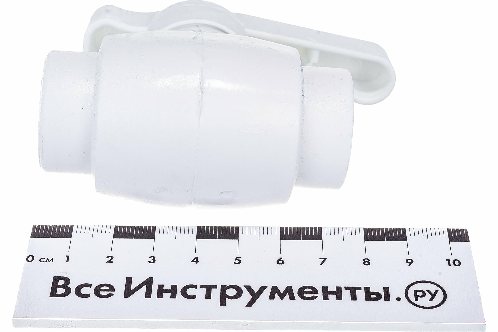 фото Полнопроходной шаровой кран PRO AQUA PP-R белый d-20 мм PA40008