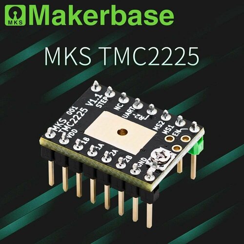 TMC2225 v11 - драйвер шагового двигателя от Makerbase 550₽