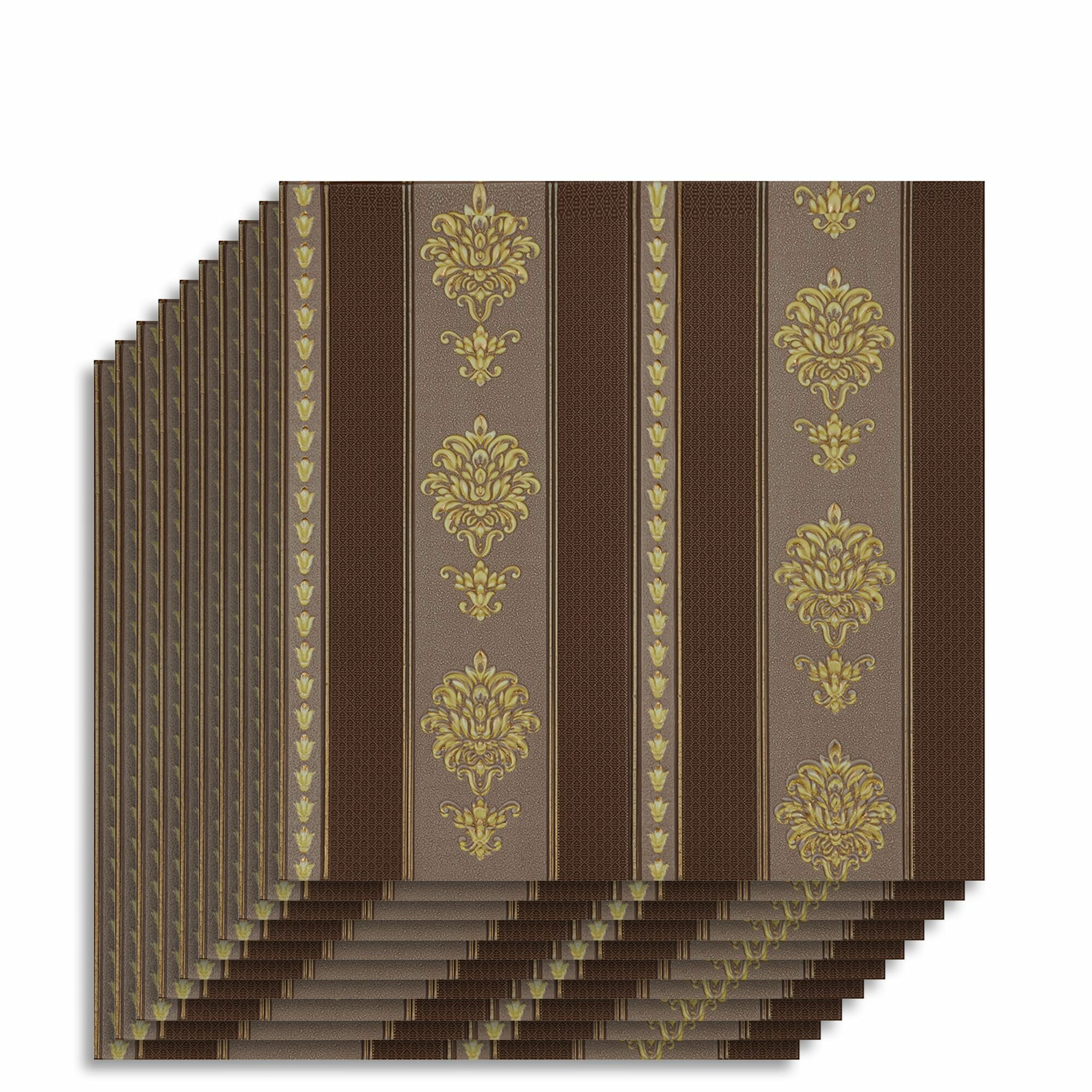 фото Самоклеящиеся ПВХ панели для стен LAKO DECOR в комплекте 10 шт, Белый