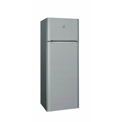 Холодильник INDESIT TIA 16 G серый, двухкамерный, 296 л, морозилка сверху — купить, цена, характеристики