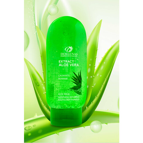 Гелевая маска для лица DOS LUNAS Экстракт алоэ вера 200g 420₽