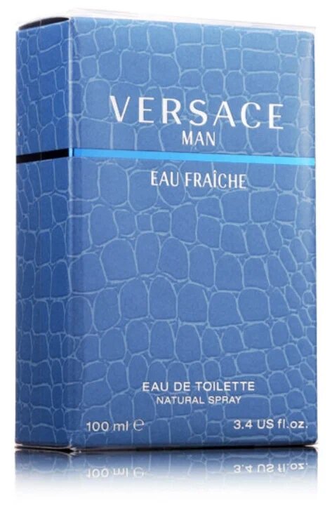 Versace туалетная вода Versace Man Eau Fraiche, 100 мл, 100 г — фото 1
