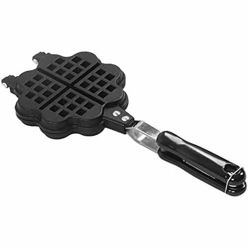 Вафельница ANKROYU двусторонняя вафельница с антипригарным покрытием инструменты для выпечки с ручкой для закусок завтрака обеда вафельница на плите 1055200₽