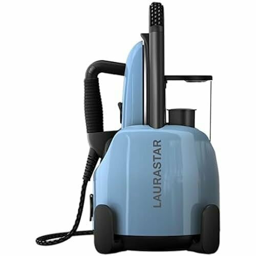 Laurastar Lift Plus Blue Sky гладильная станция 3 в 1 которая разглаживает гладит и чистит одежду гигиеническое паровое отопление автоматическое сматывание шнура алюминиевая 3D-подошва вертикальное глажение съемный 9369400₽