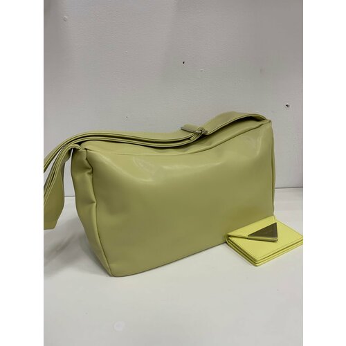 Сумка , фактура гладкая, желтый