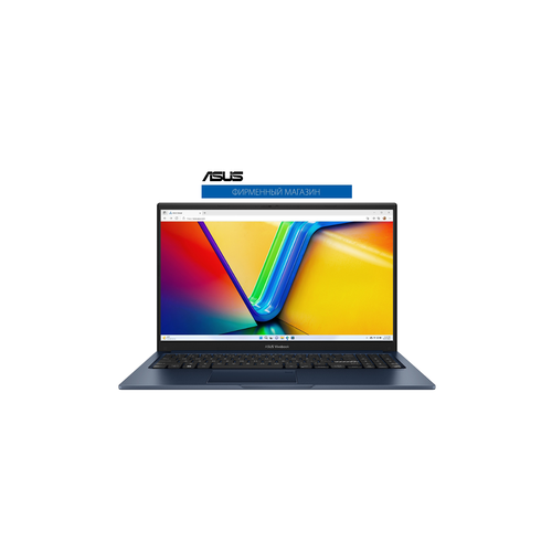 Ноутбук ASUS Vivobook 15 X1504VA-BQ282 Intel i5-1335U8G512G SSD156 FHD1920x1080 IPSIntel XeNo OS Синий 90NB10J1-M00BM0 6509000₽