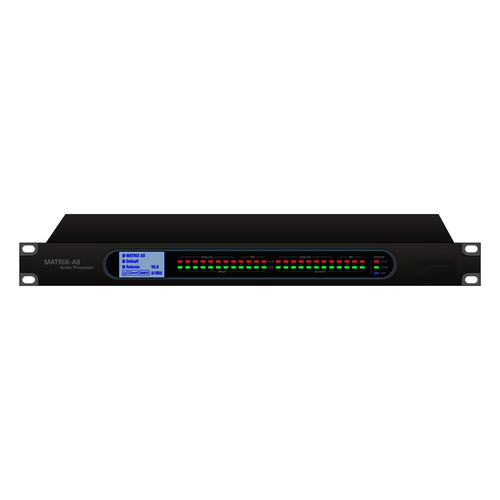 SVS AUDIOTECHNIK / США SVS Audiotechnik Matrix-A8 Матричный процессор, 8 аналоговых входов / 8 аналоговых выходов; 4 цифров