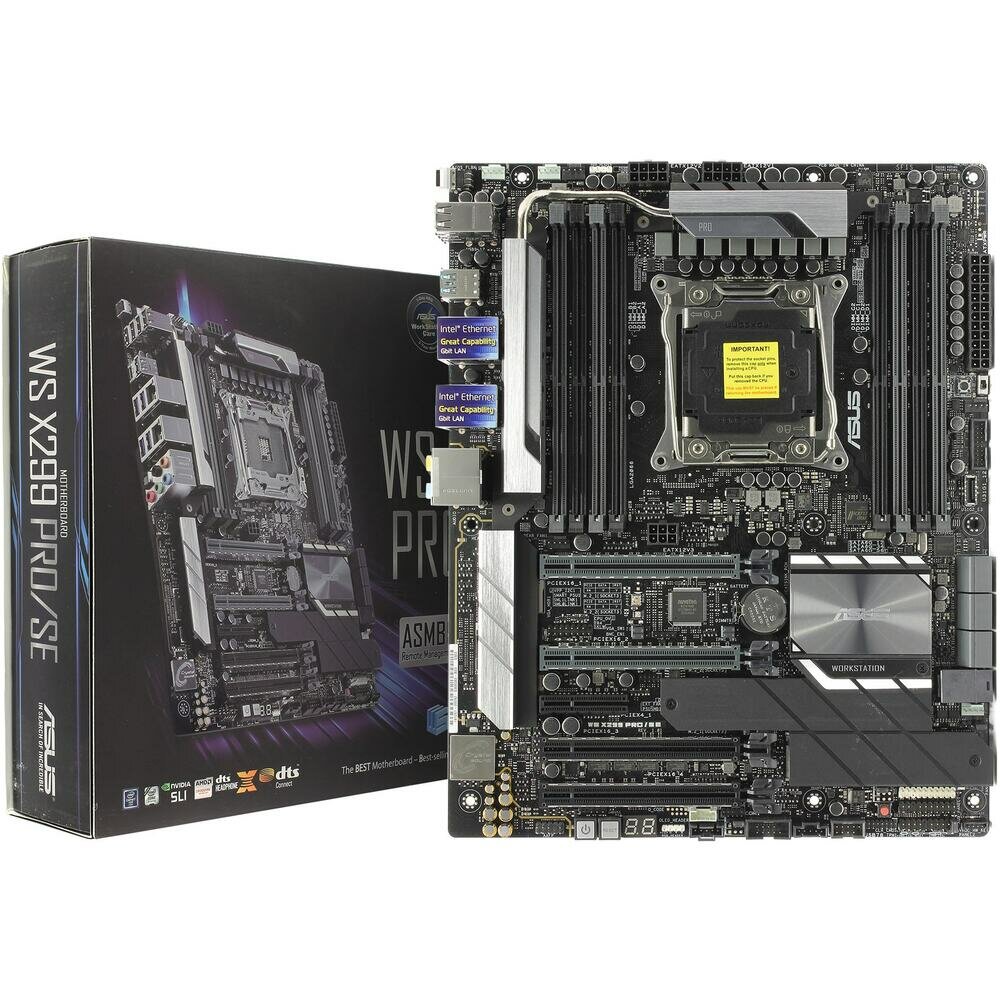 Материнская плата ASUS WS X299 PRO/SE - фото №13