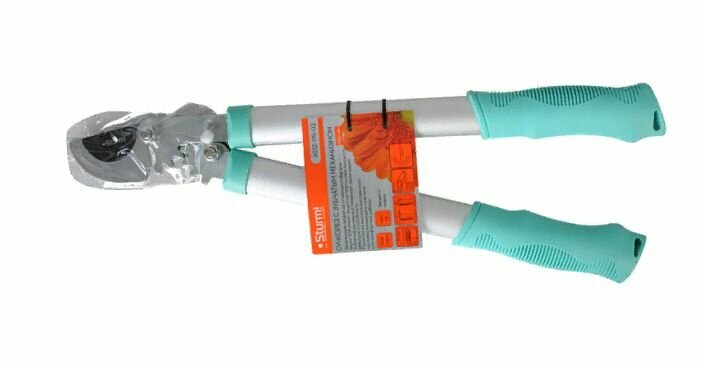 Изображение MAXI TOOL Секатор (сучкорез) усиленный 490 мм с зубчатым механизмом, арт. 3012-05-02